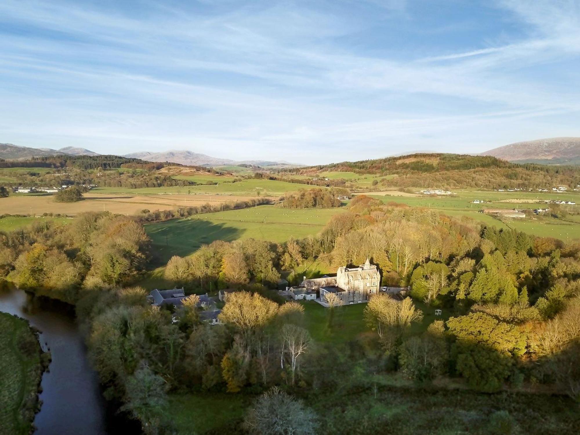 Machermore Castle Newton Stewart Exterior foto